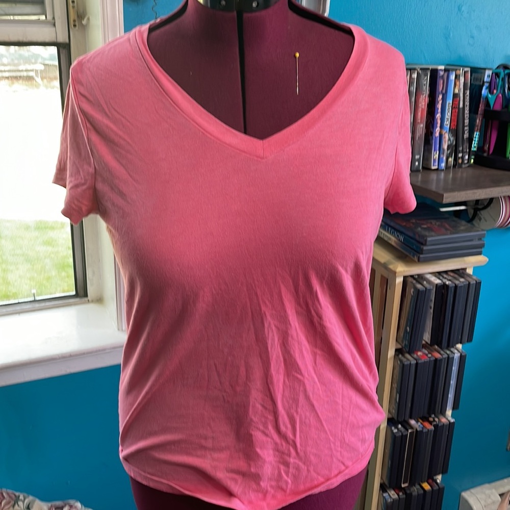 Pink short sleeve